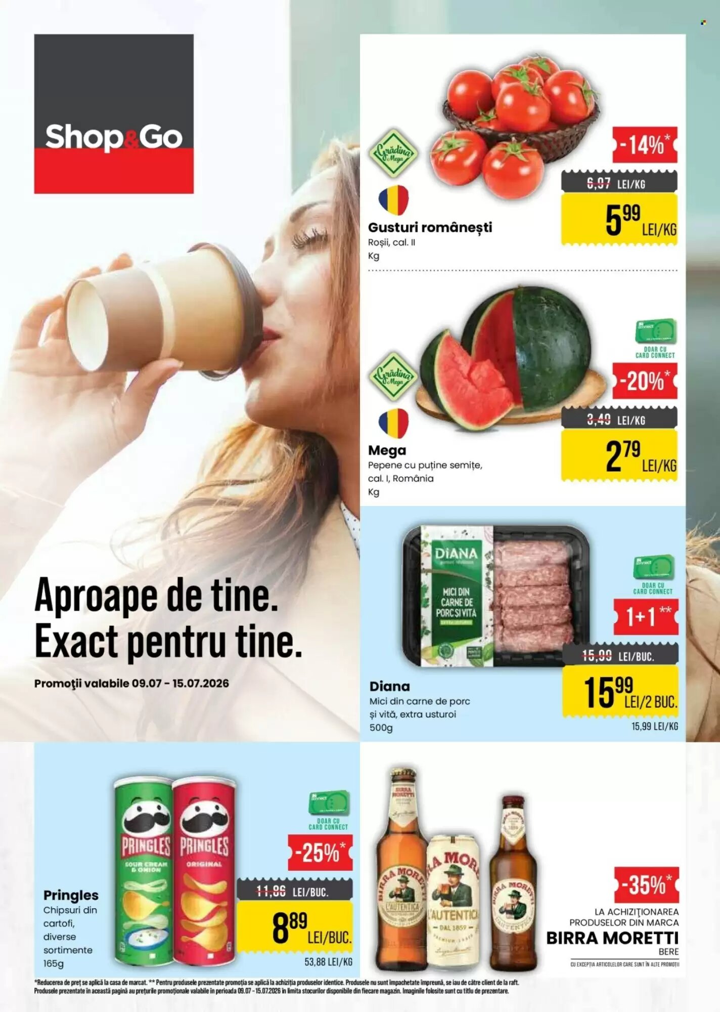 Catalogul cu oferte Mega Image valabil de la 09.07.2026 - Pagina 1.