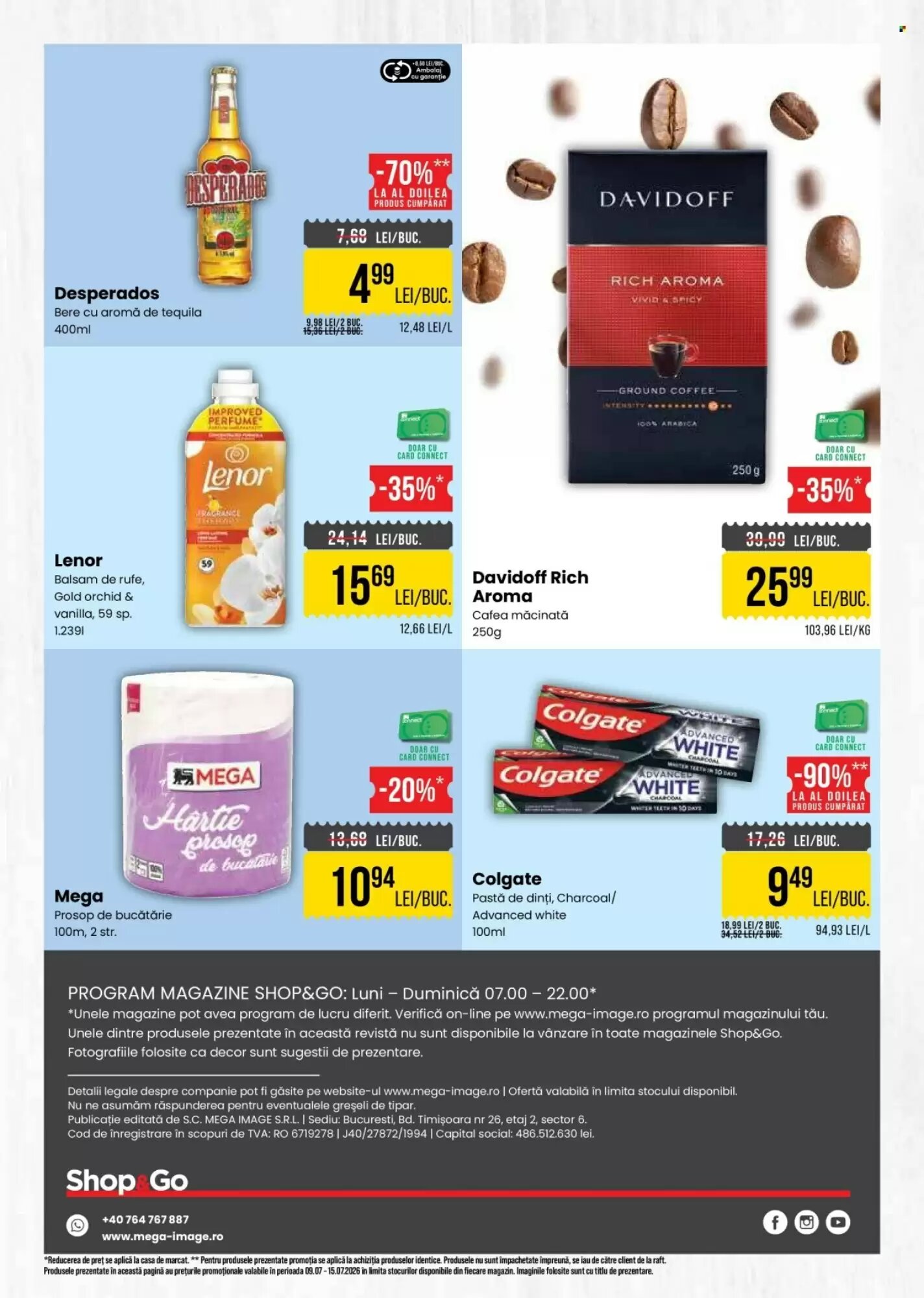 Catalogul cu oferte Mega Image valabil de la 09.07.2026 - Pagina 4.