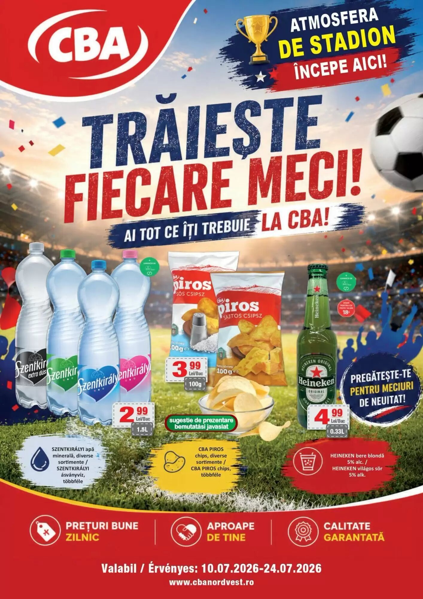Catalogul cu oferte CBA valabil de la 10.07.2026 - Pagina 1.