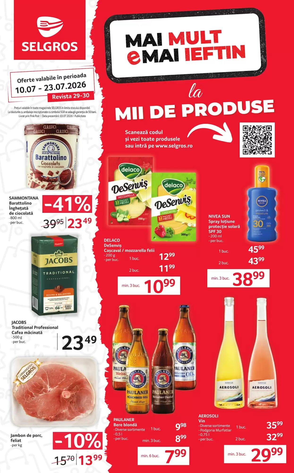 Catalogul cu oferte Selgros valabil de la 10.07.2026 - Pagina 1.
