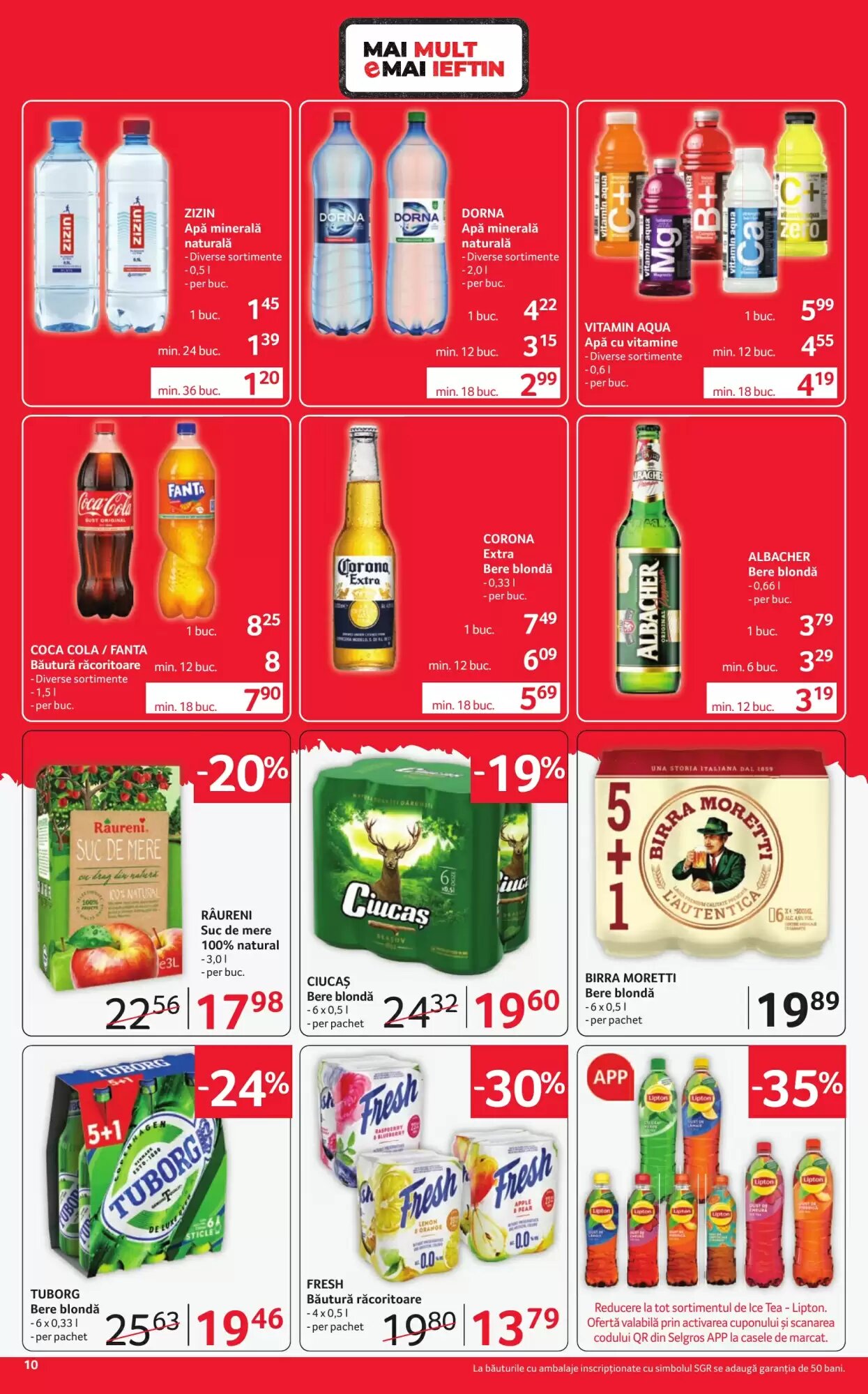 Catalogul cu oferte Selgros valabil de la 10.07.2026 - Pagina 10.