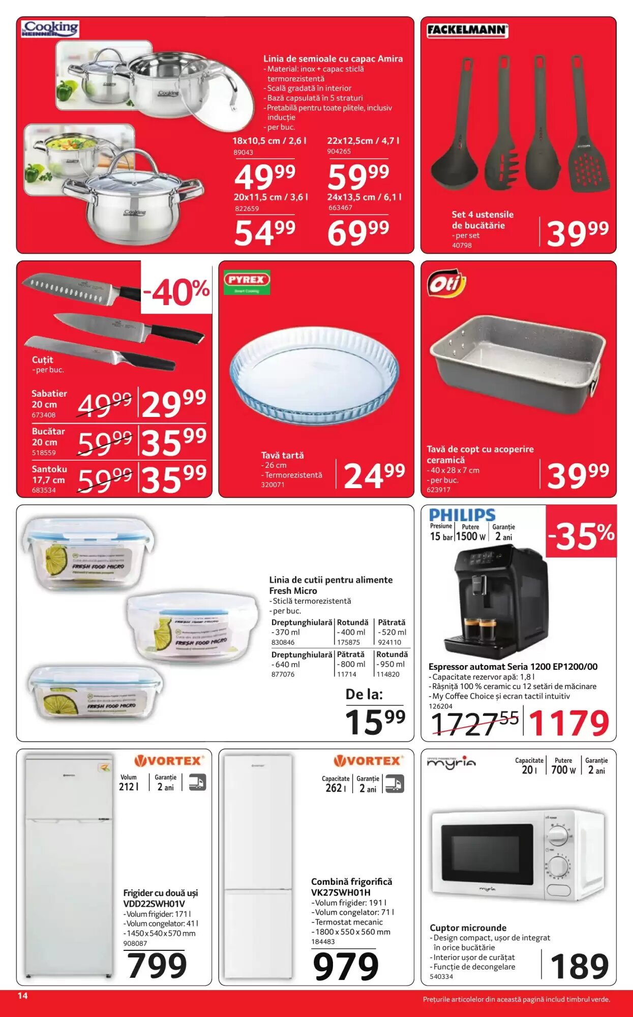 Catalogul cu oferte Selgros valabil de la 10.07.2026 - Pagina 14.