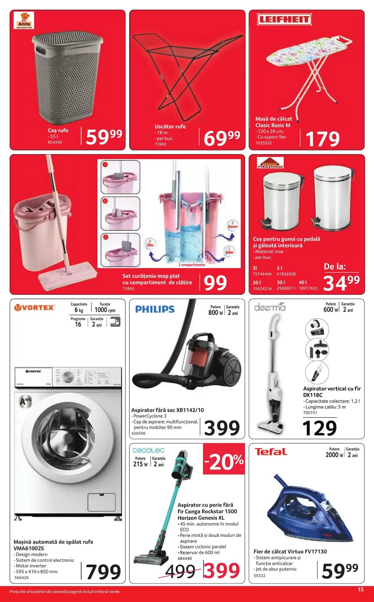 Catalogul cu oferte Selgros valabil de la 10.07.2026 - Pagina 15.