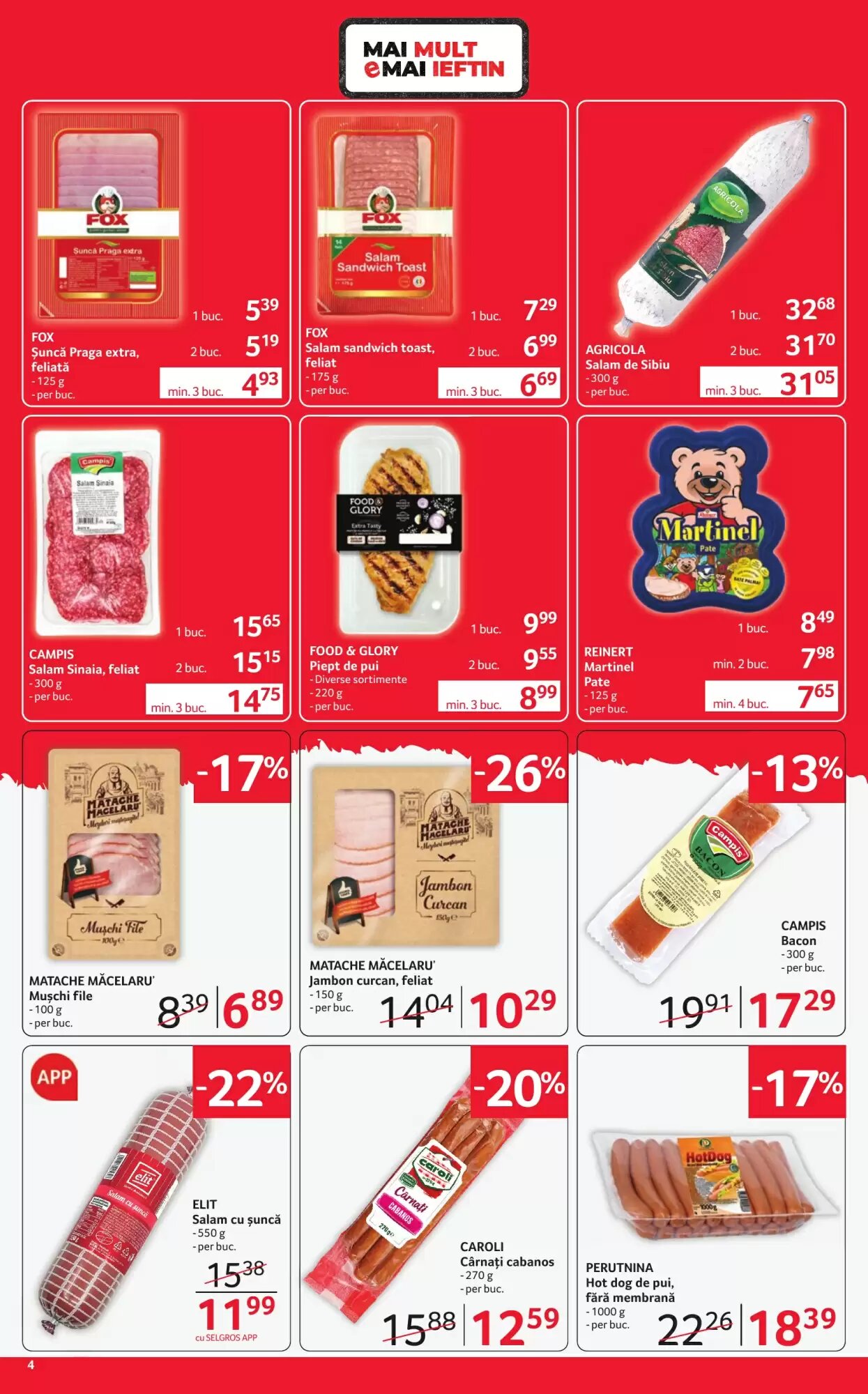 Catalogul cu oferte Selgros valabil de la 10.07.2026 - Pagina 4.