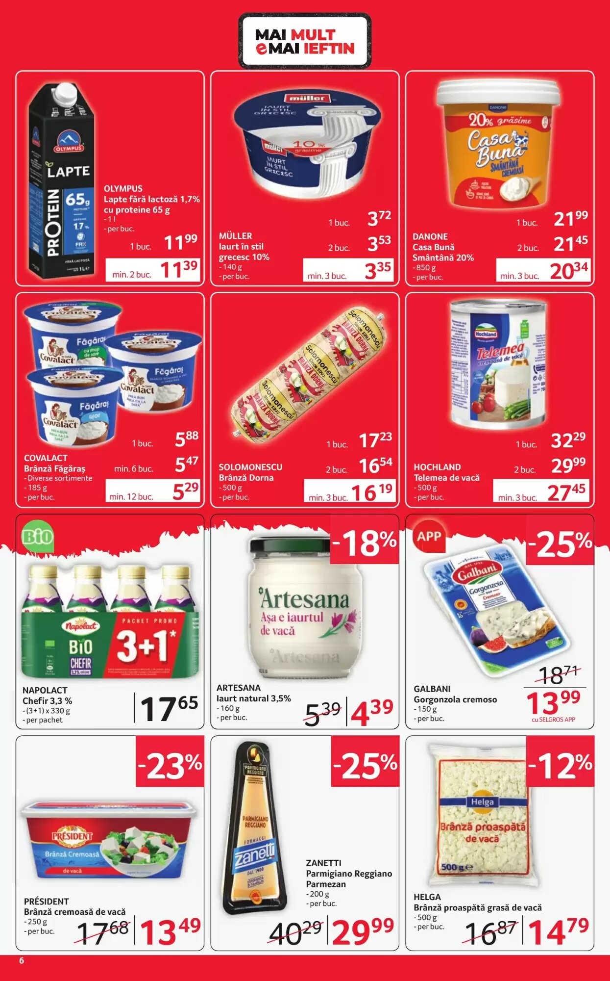 Catalogul cu oferte Selgros valabil de la 10.07.2026 - Pagina 6.