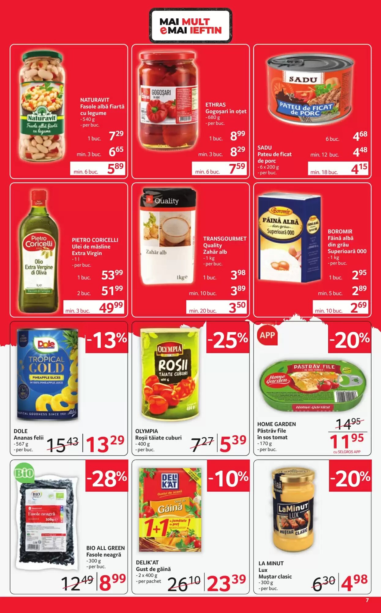 Catalogul cu oferte Selgros valabil de la 10.07.2026 - Pagina 7.