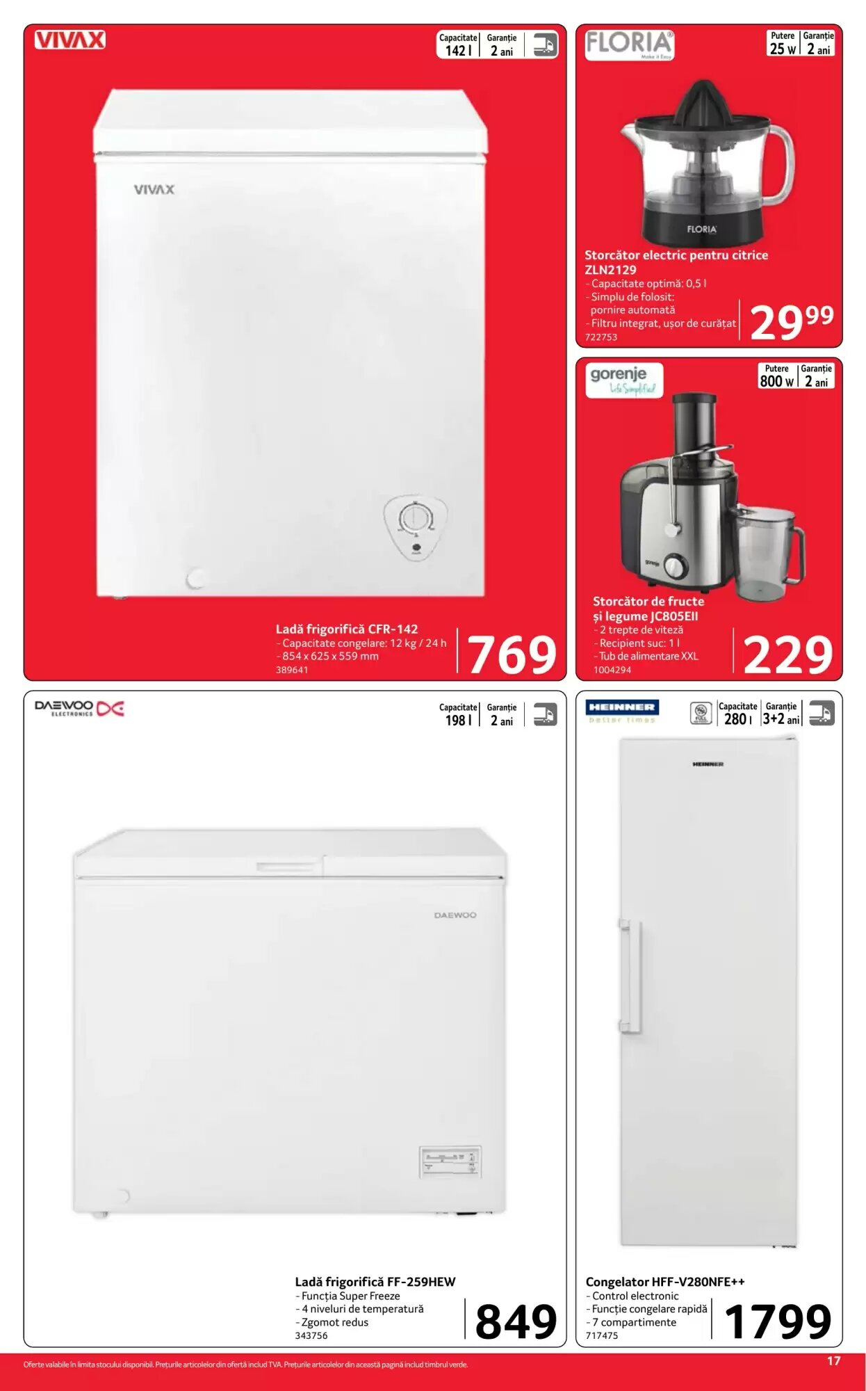 Catalogul cu oferte Selgros valabil de la 10.07.2026 - Pagina 17.