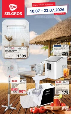 Catalogul cu oferte Selgros valabil de la 10.07.2026