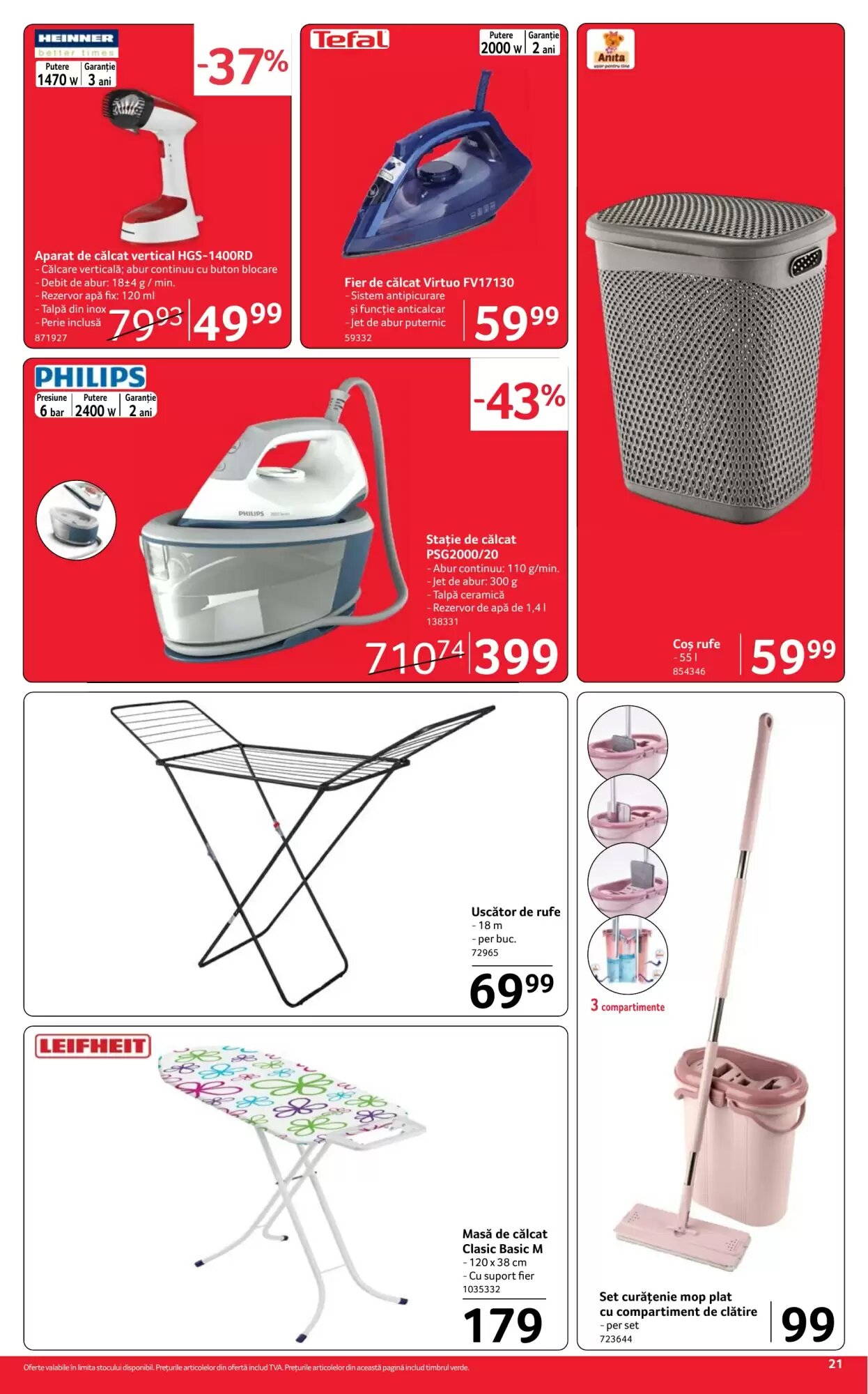 Catalogul cu oferte Selgros valabil de la 10.07.2026 - Pagina 21.
