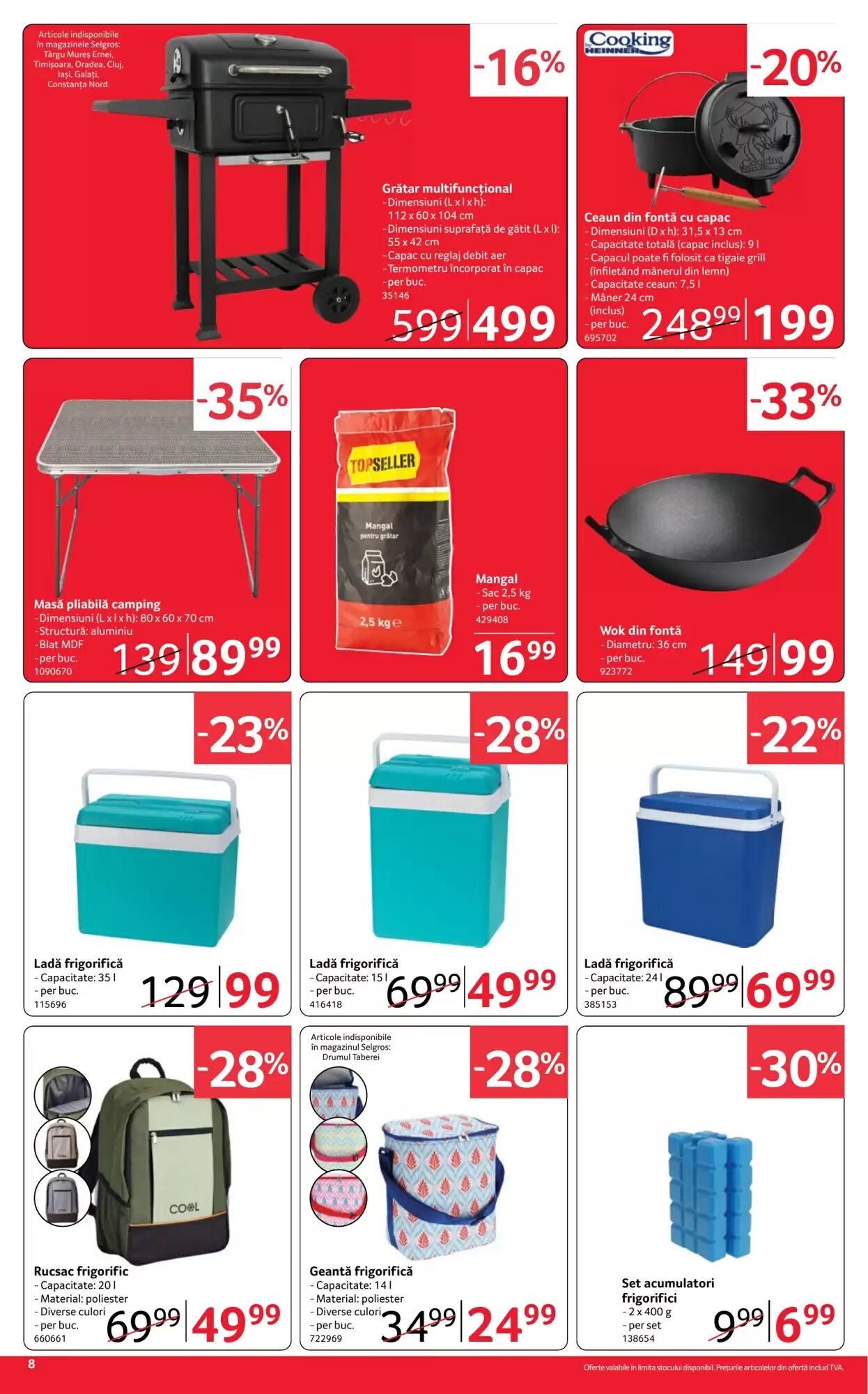 Catalogul cu oferte Selgros valabil de la 10.07.2026 - Pagina 8.