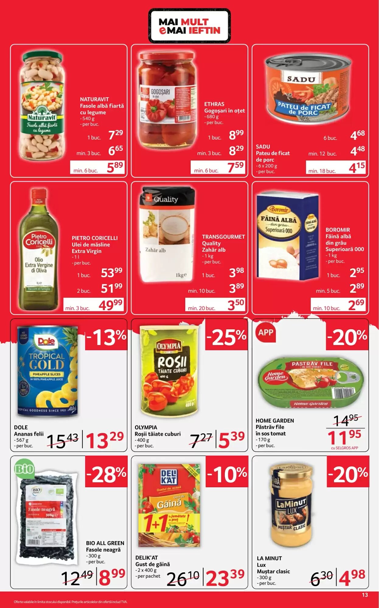 Catalogul cu oferte Selgros valabil de la 10.07.2026 - Pagina 13.