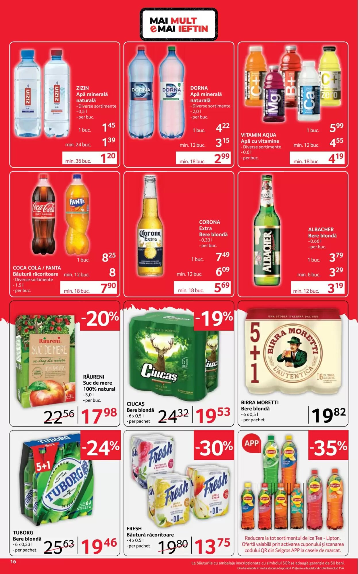 Catalogul cu oferte Selgros valabil de la 10.07.2026 - Pagina 16.