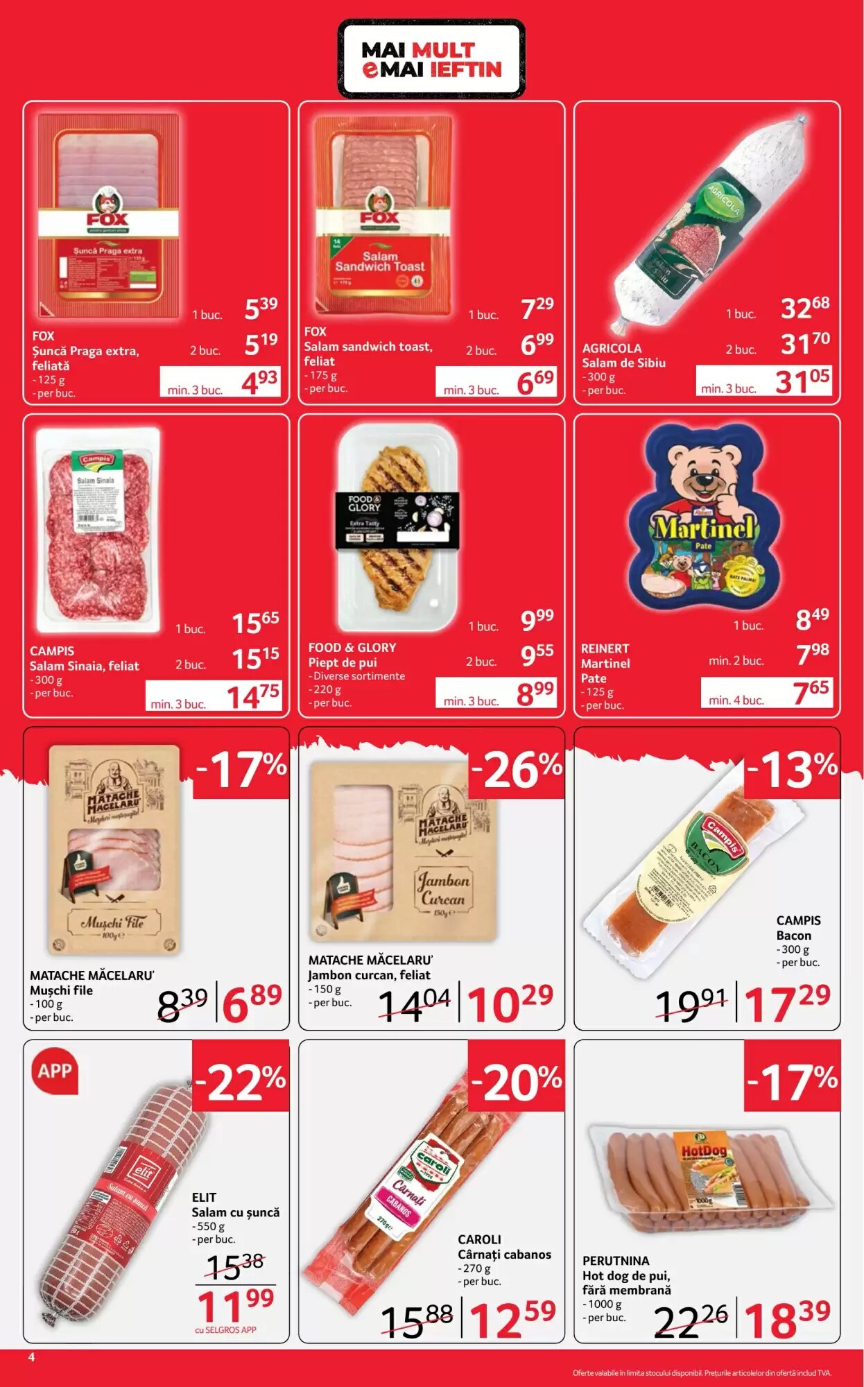 Catalogul cu oferte Selgros valabil de la 10.07.2026 - Pagina 4.