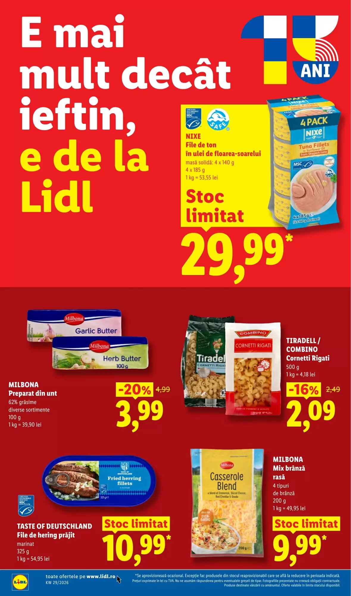 Catalogul cu oferte Lidl valabil de la 13.07.2026 - Pagina 14.