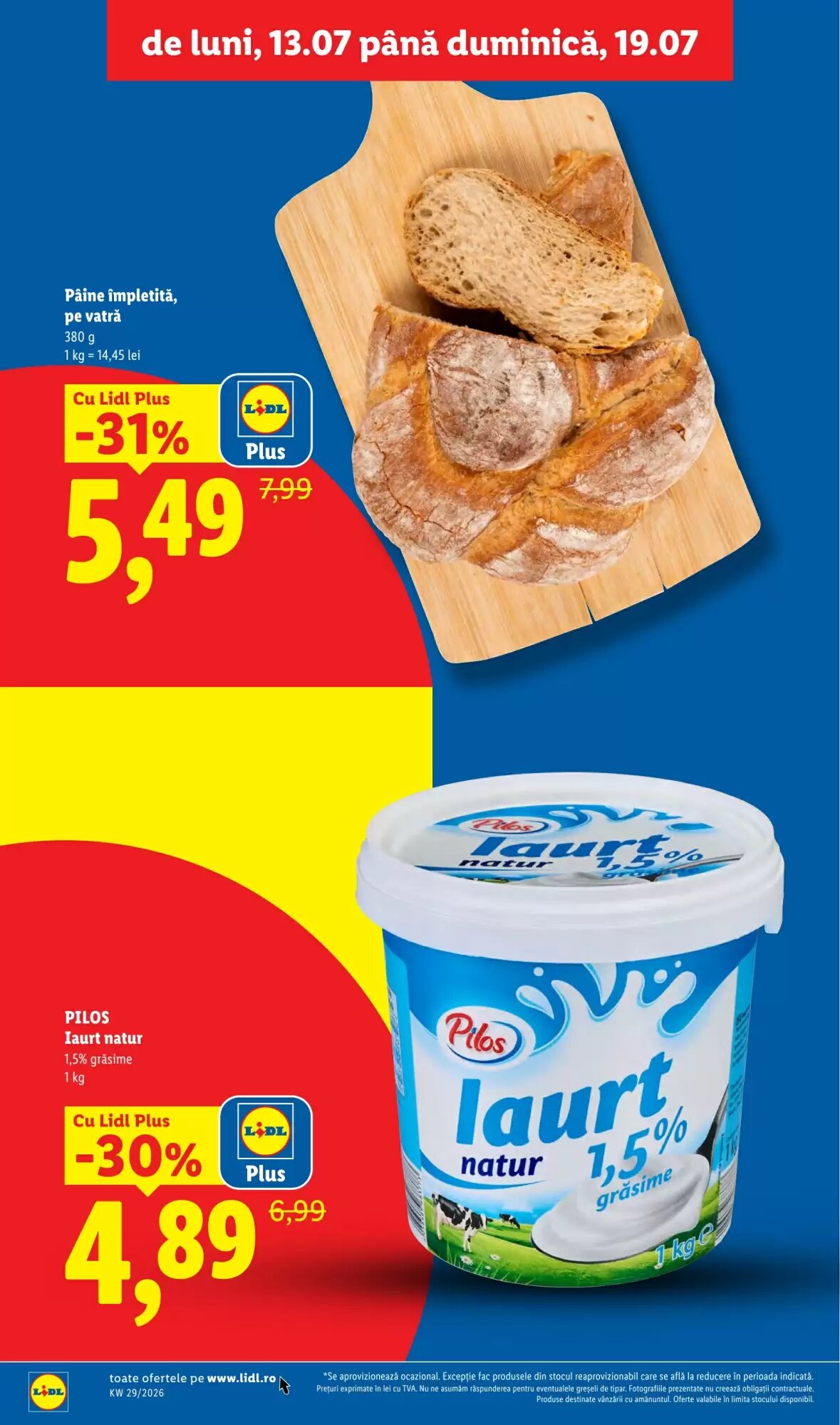 Catalogul cu oferte Lidl valabil de la 13.07.2026 - Pagina 2.