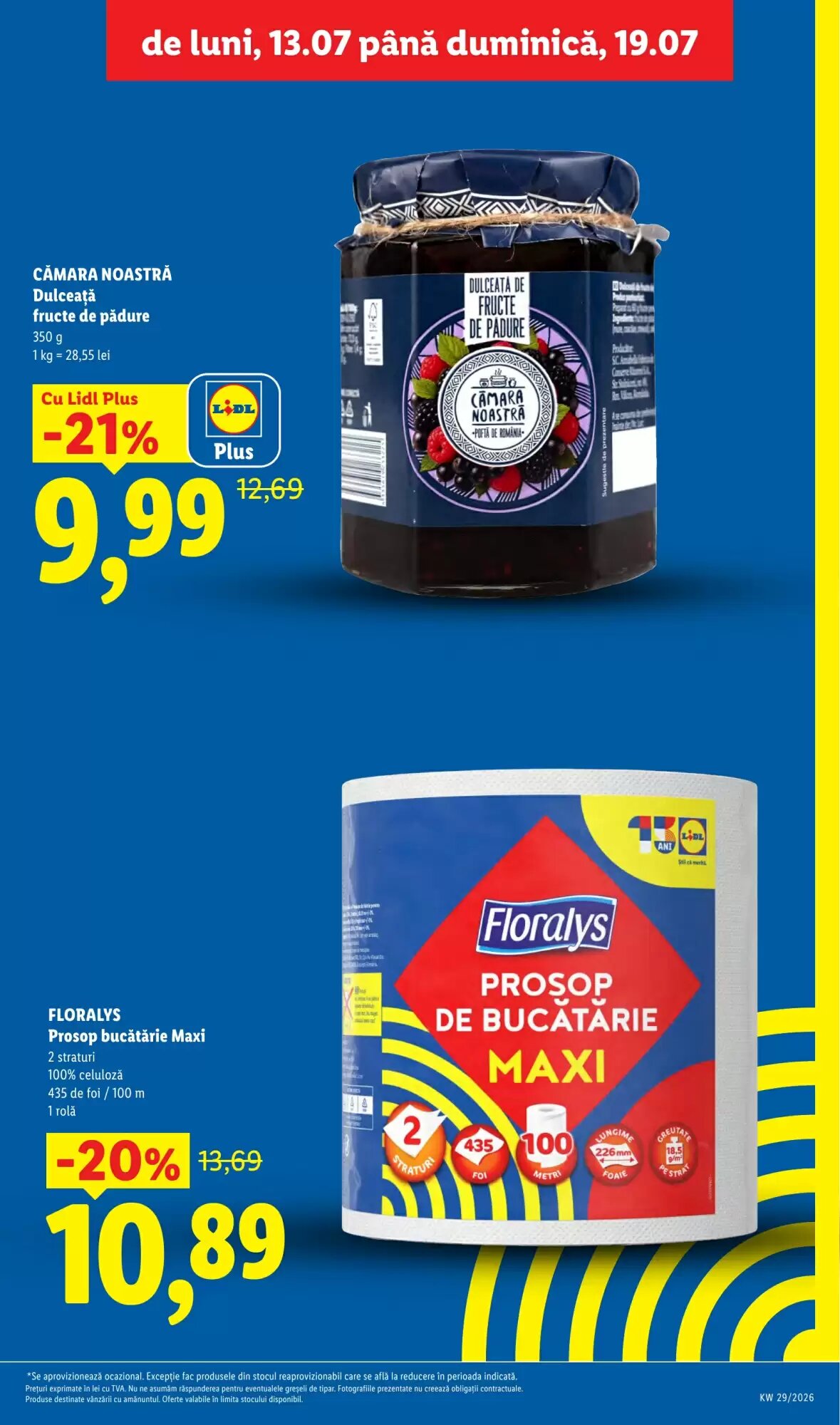 Catalogul cu oferte Lidl valabil de la 13.07.2026 - Pagina 3.