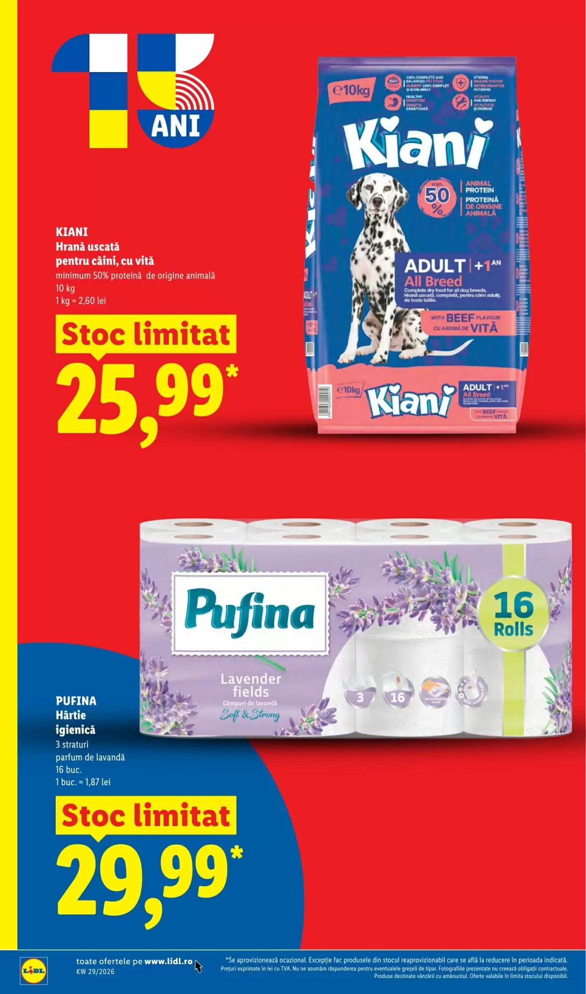 Catalogul cu oferte Lidl valabil de la 13.07.2026 - Pagina 34.