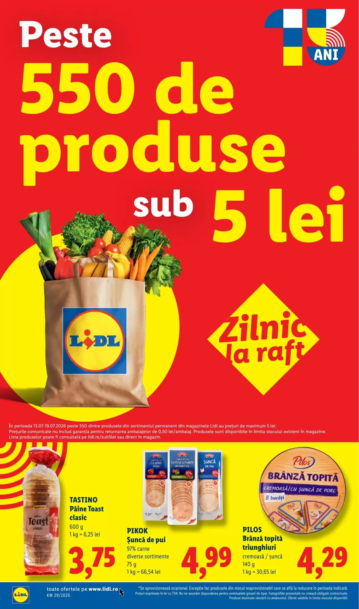 Catalogul cu oferte Lidl valabil de la 13.07.2026 - Pagina 4.