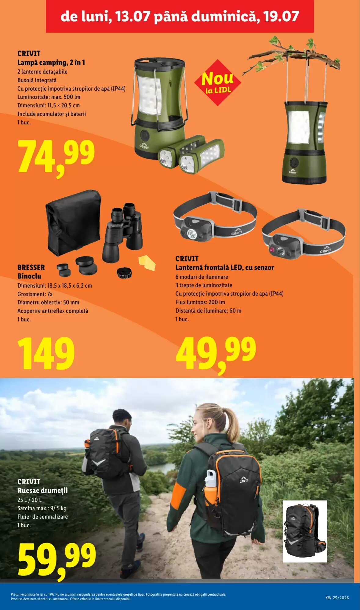 Catalogul cu oferte Lidl valabil de la 13.07.2026 - Pagina 47.