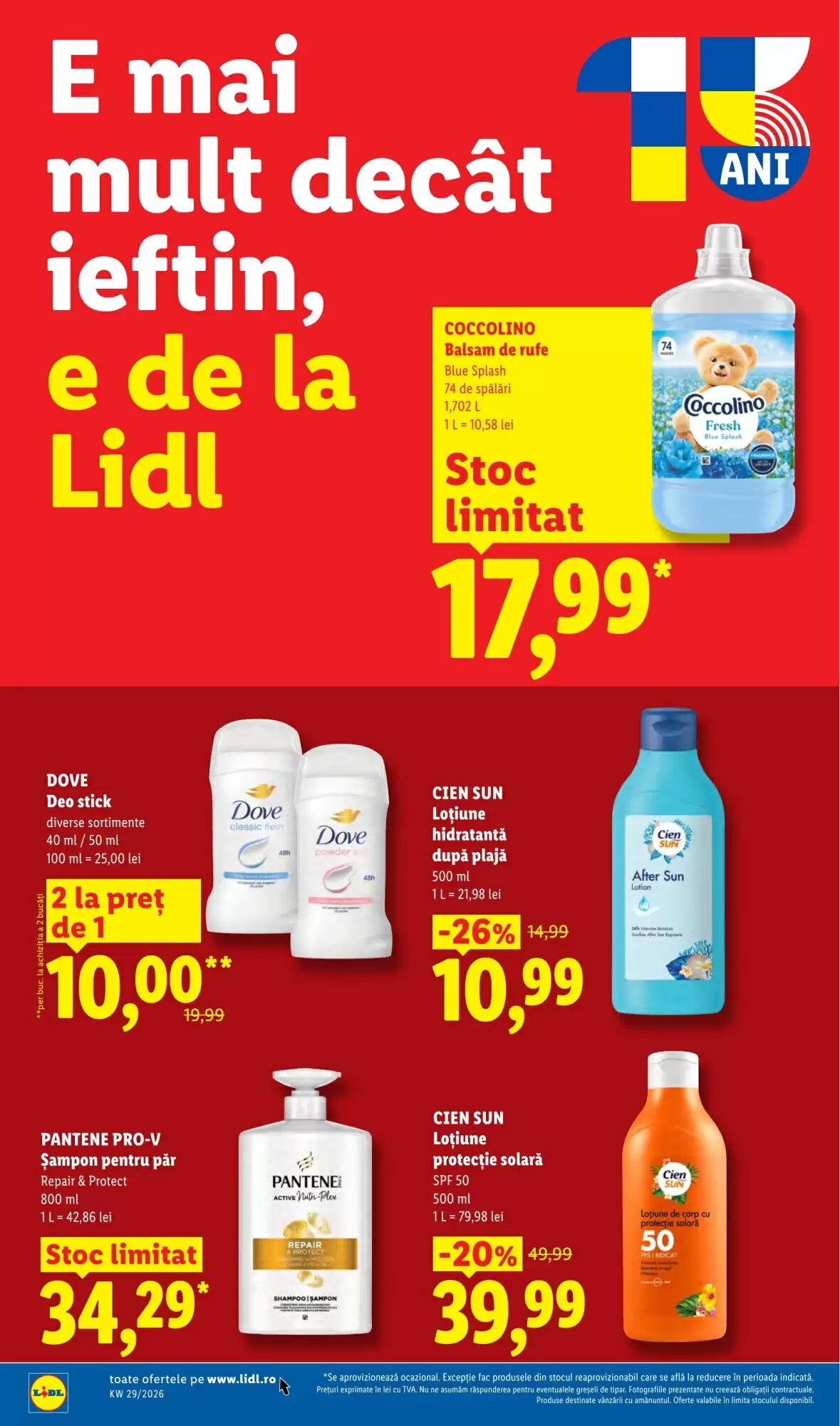 Catalogul cu oferte Lidl valabil de la 13.07.2026 - Pagina 76.