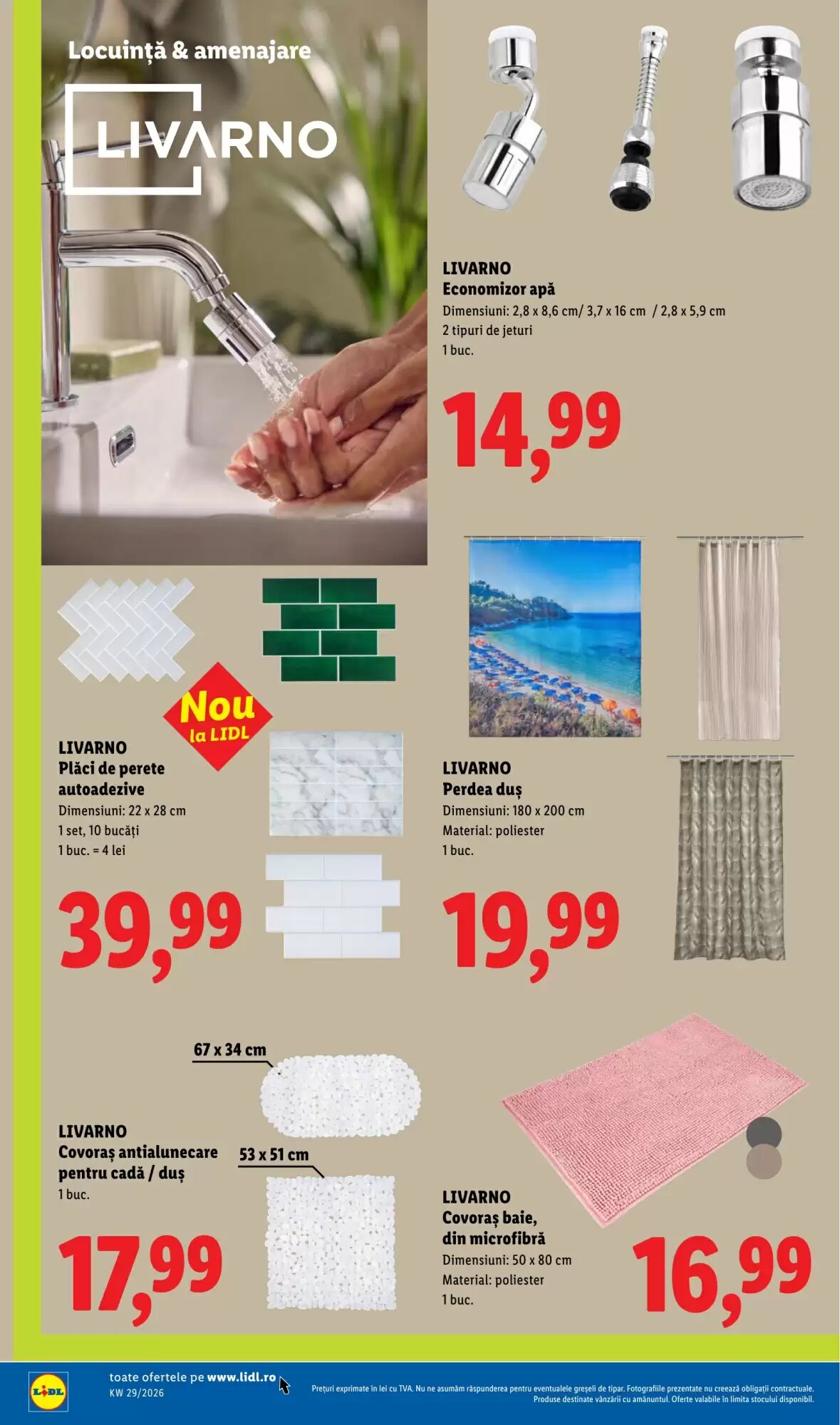 Catalogul cu oferte Lidl valabil de la 13.07.2026 - Pagina 92.