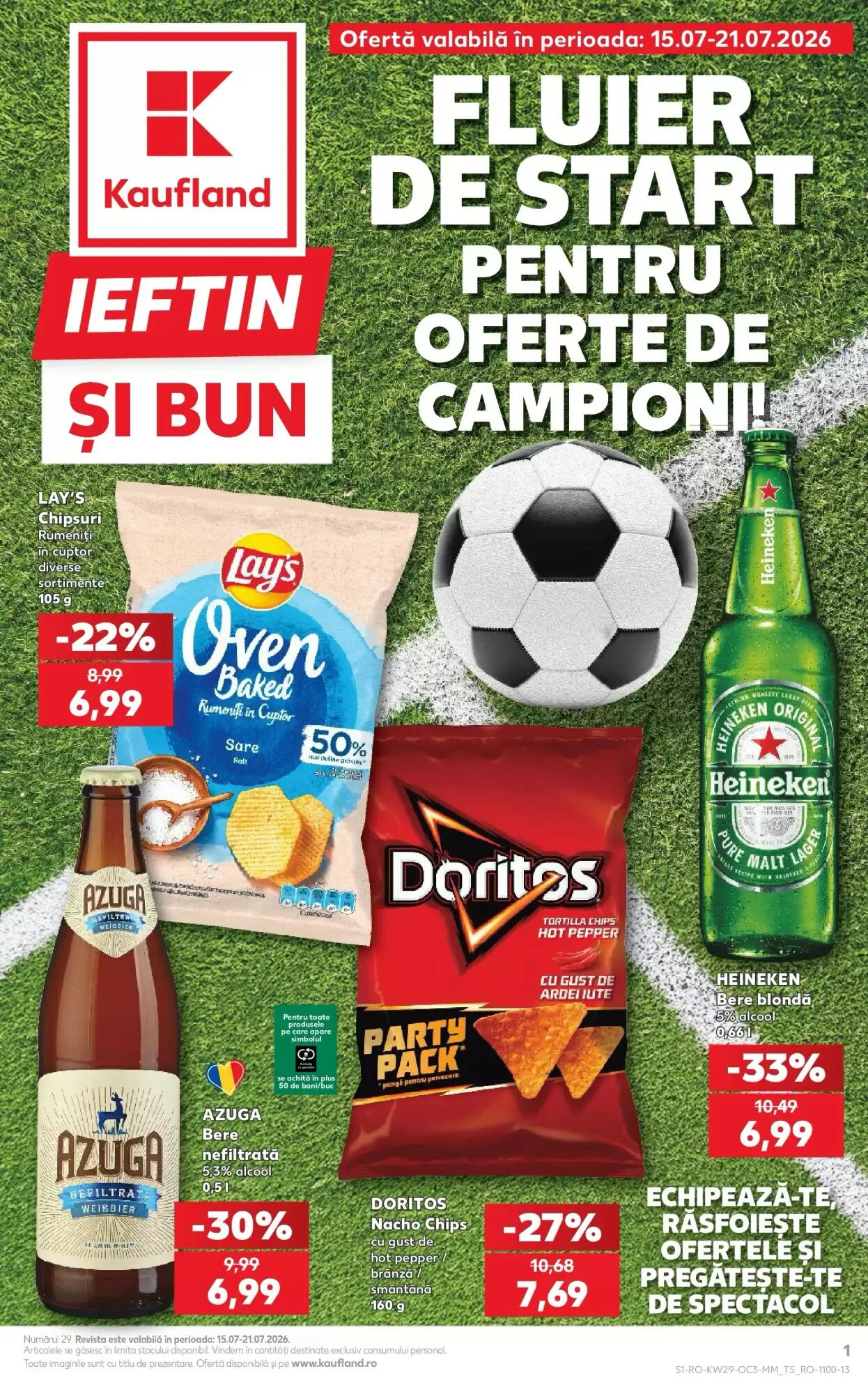 Catalogul cu oferte Kaufland valabil de la 15.07.2026 - Pagina 1.