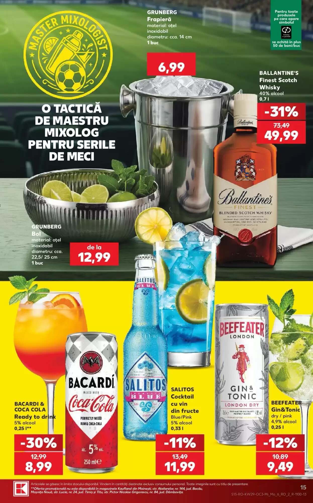 Catalogul cu oferte Kaufland valabil de la 15.07.2026 - Pagina 15.