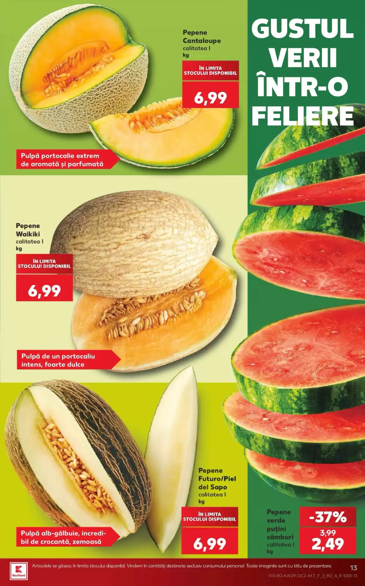 Catalogul cu oferte Kaufland valabil de la 15.07.2026 - Pagina 13.