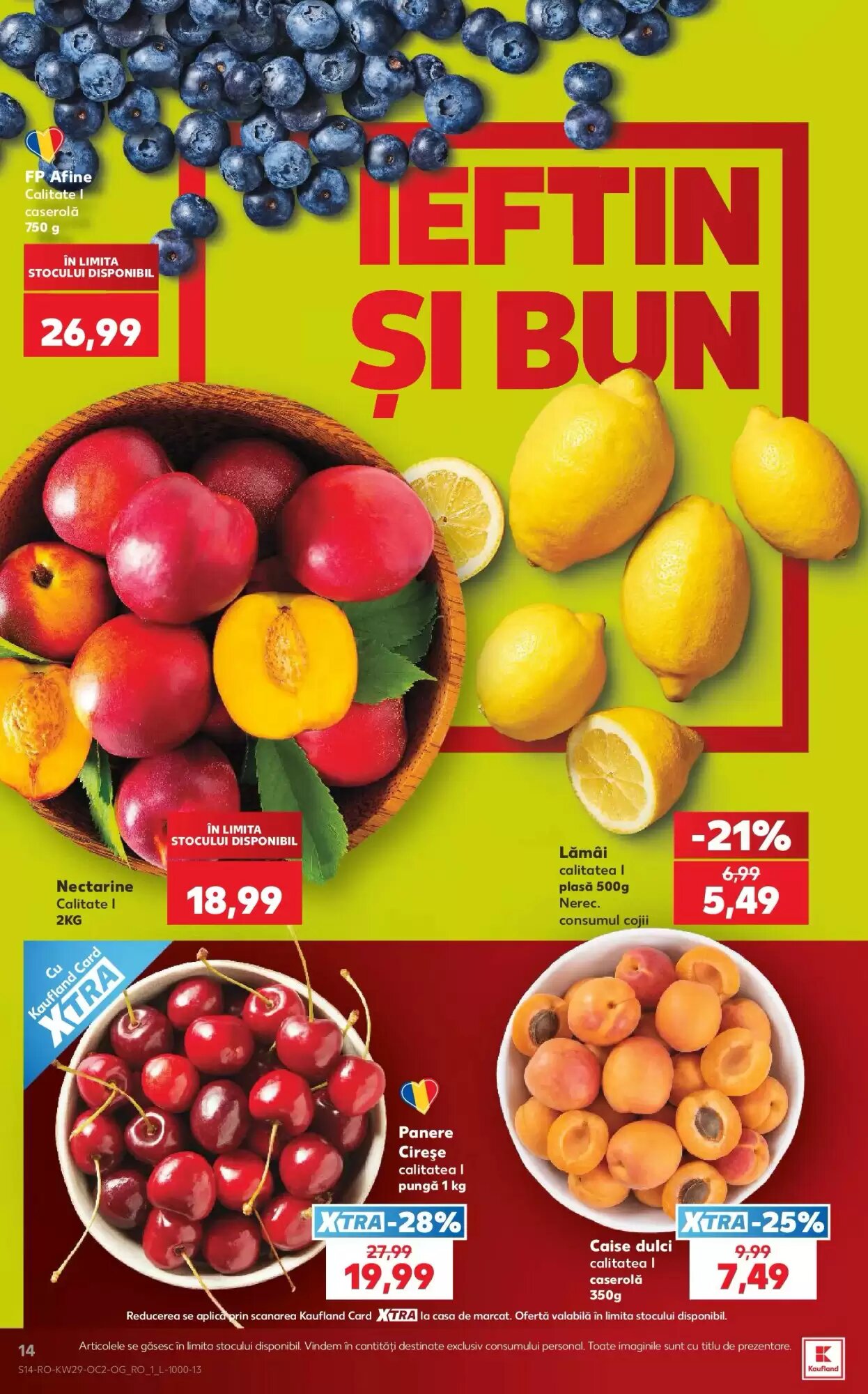 Catalogul cu oferte Kaufland valabil de la 15.07.2026 - Pagina 14.