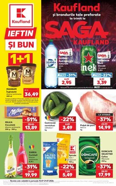 Catalogul cu oferte Kaufland valabil de la 15.07.2026