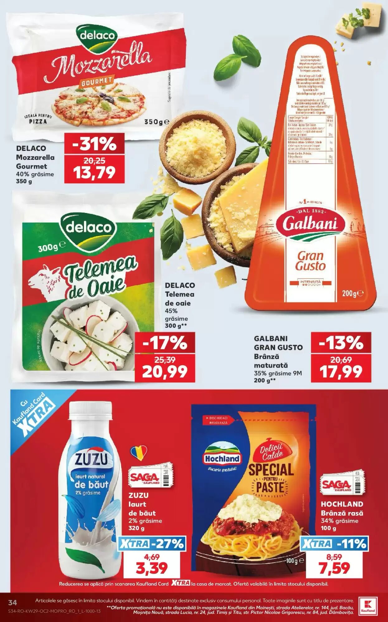 Catalogul cu oferte Kaufland valabil de la 15.07.2026 - Pagina 34.