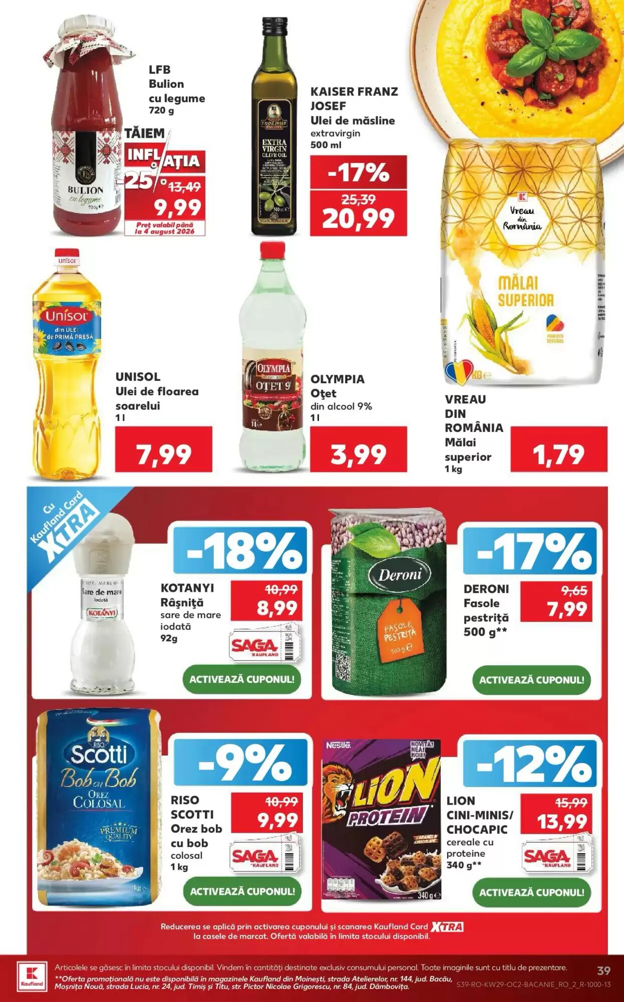 Catalogul cu oferte Kaufland valabil de la 15.07.2026 - Pagina 39.