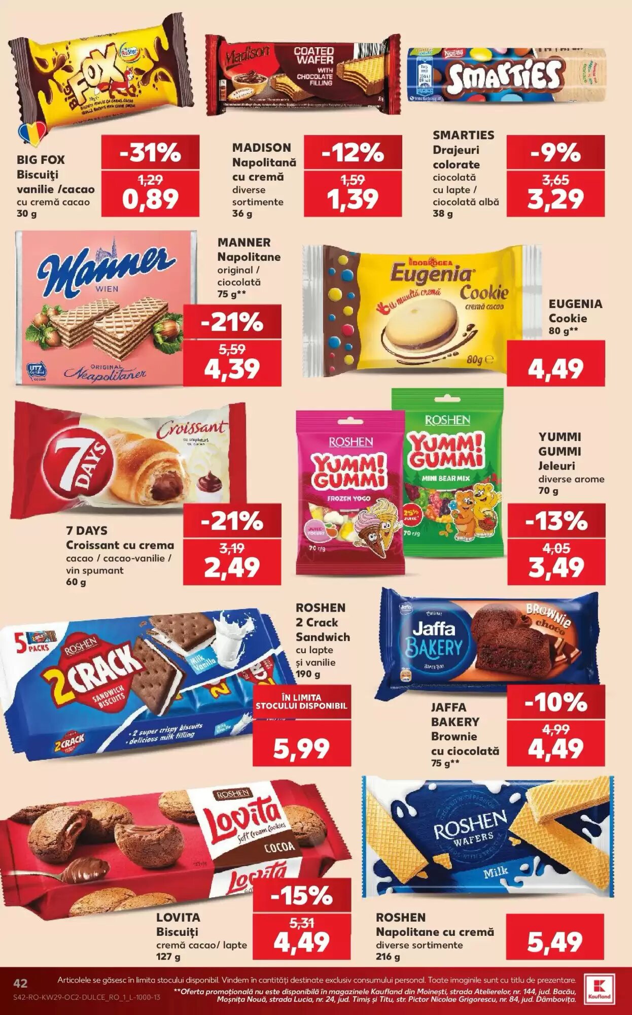 Catalogul cu oferte Kaufland valabil de la 15.07.2026 - Pagina 42.