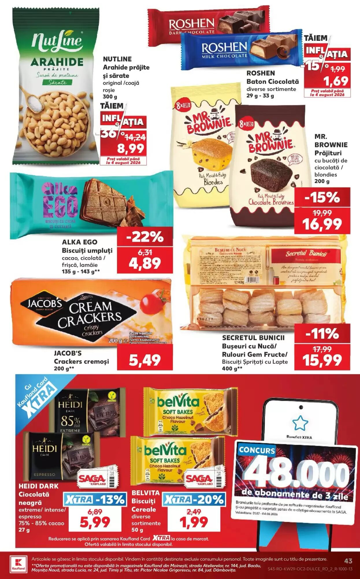 Catalogul cu oferte Kaufland valabil de la 15.07.2026 - Pagina 43.