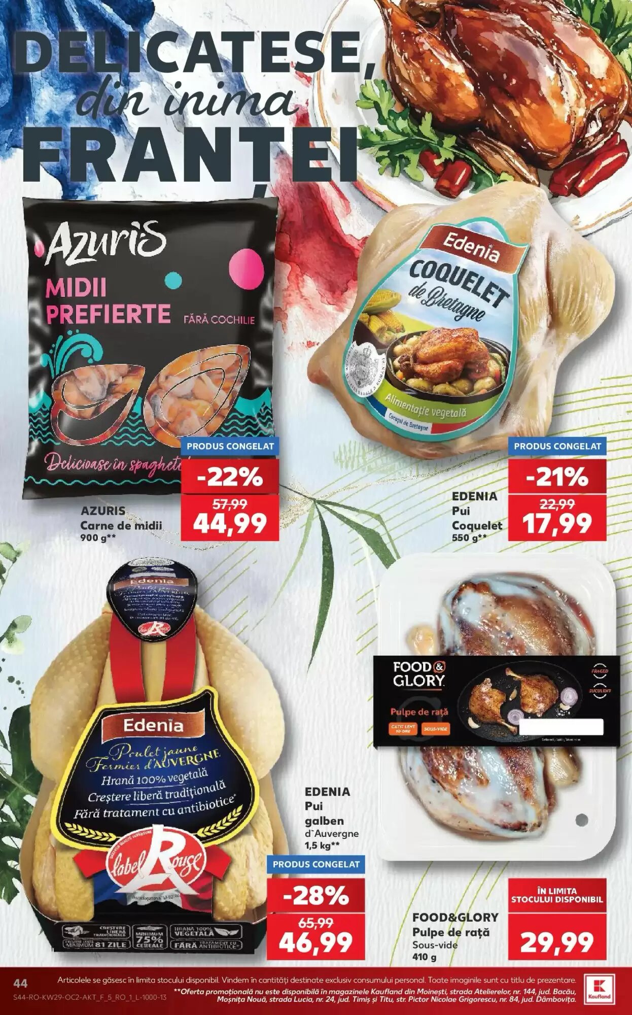 Catalogul cu oferte Kaufland valabil de la 15.07.2026 - Pagina 44.
