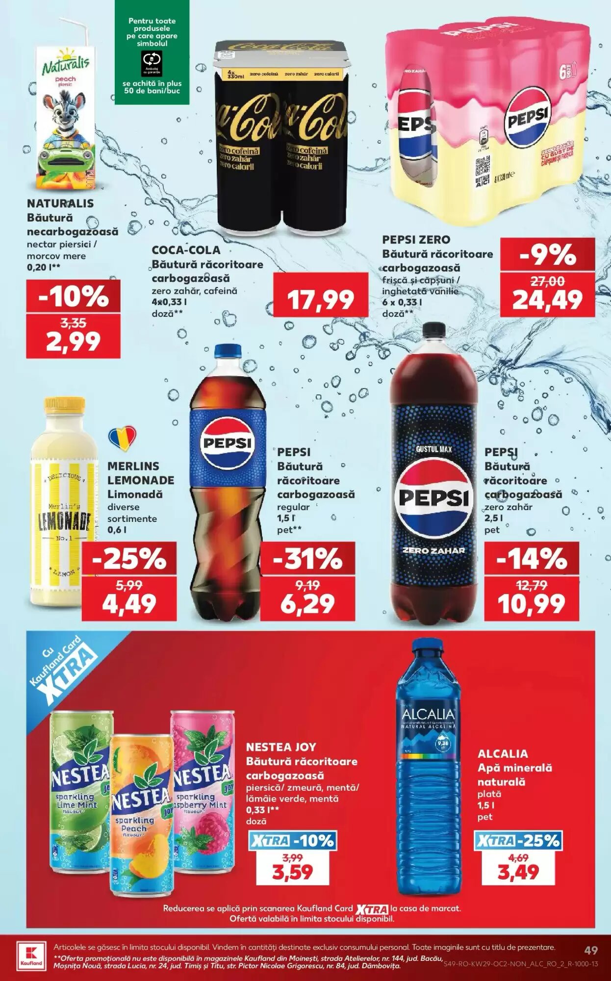 Catalogul cu oferte Kaufland valabil de la 15.07.2026 - Pagina 49.