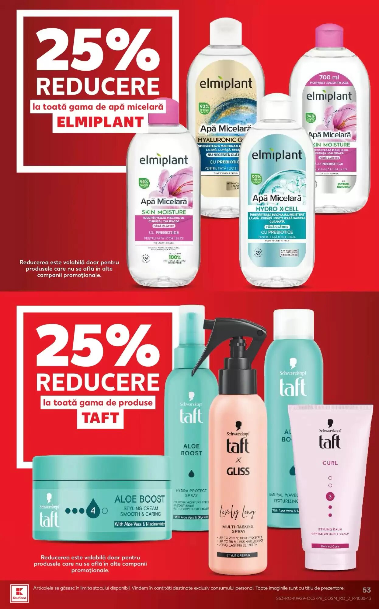 Catalogul cu oferte Kaufland valabil de la 15.07.2026 - Pagina 53.
