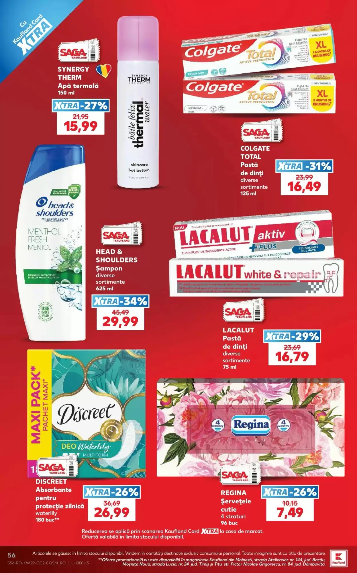 Catalogul cu oferte Kaufland valabil de la 15.07.2026 - Pagina 56.