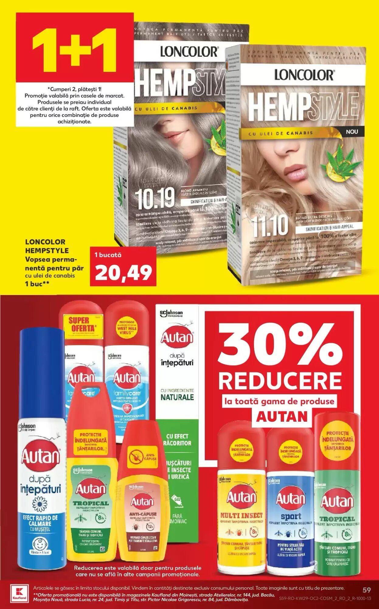Catalogul cu oferte Kaufland valabil de la 15.07.2026 - Pagina 59.