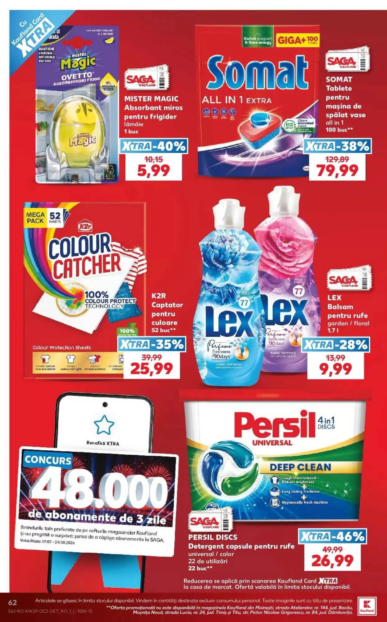 Catalogul cu oferte Kaufland valabil de la 15.07.2026 - Pagina 62.