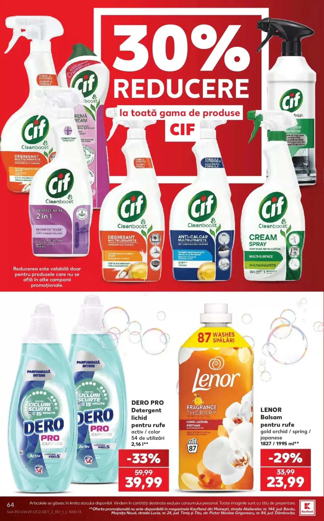 Catalogul cu oferte Kaufland valabil de la 15.07.2026 - Pagina 64.