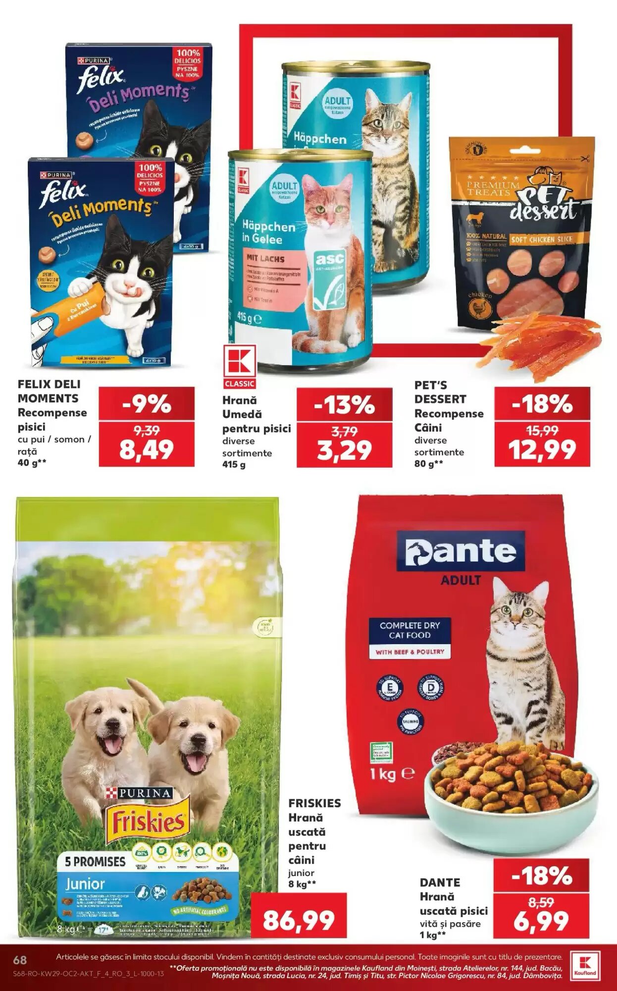 Catalogul cu oferte Kaufland valabil de la 15.07.2026 - Pagina 68.