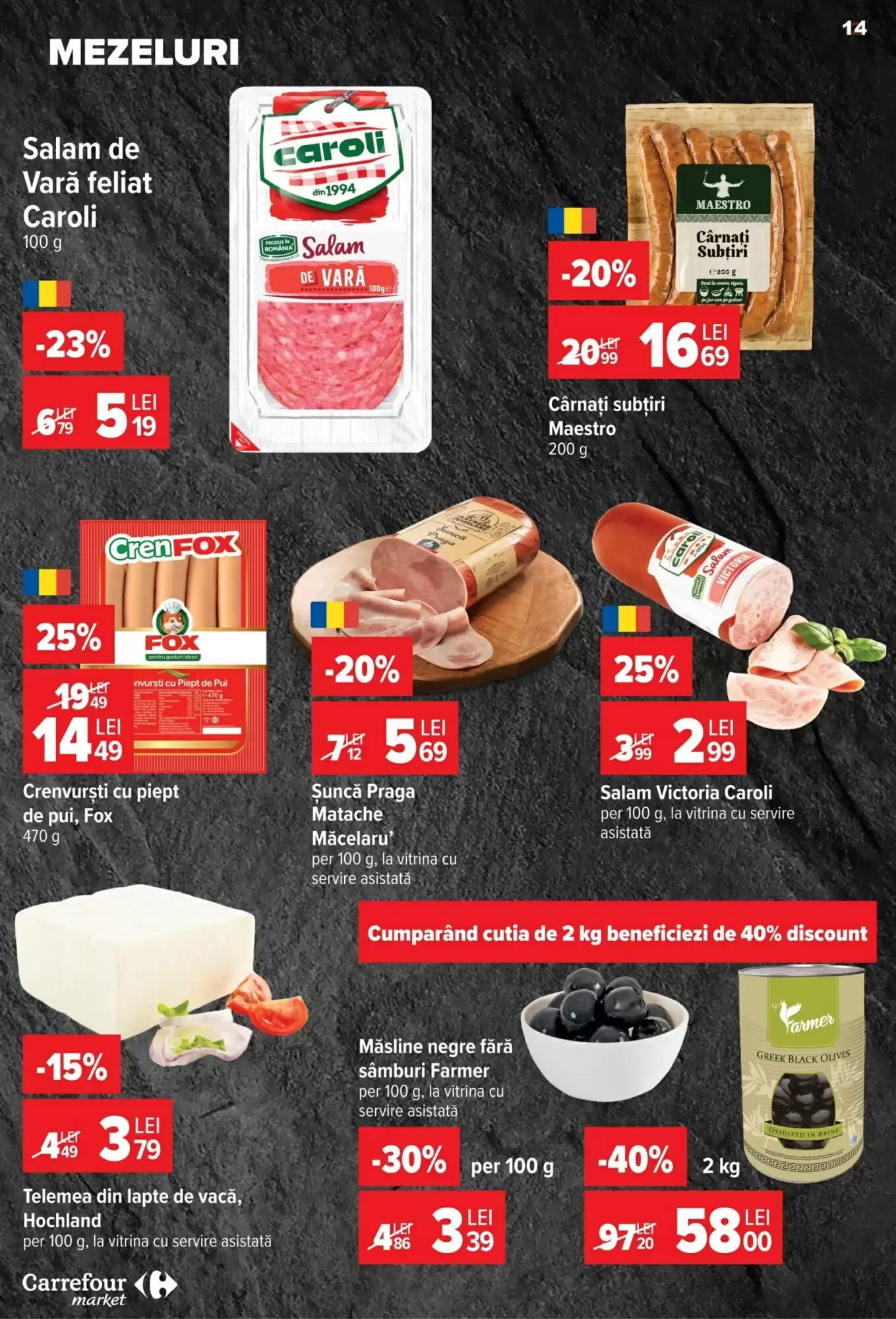 Catalogul cu oferte Carrefour Market valabil de la 15.07.2026 - Pagina 14.
