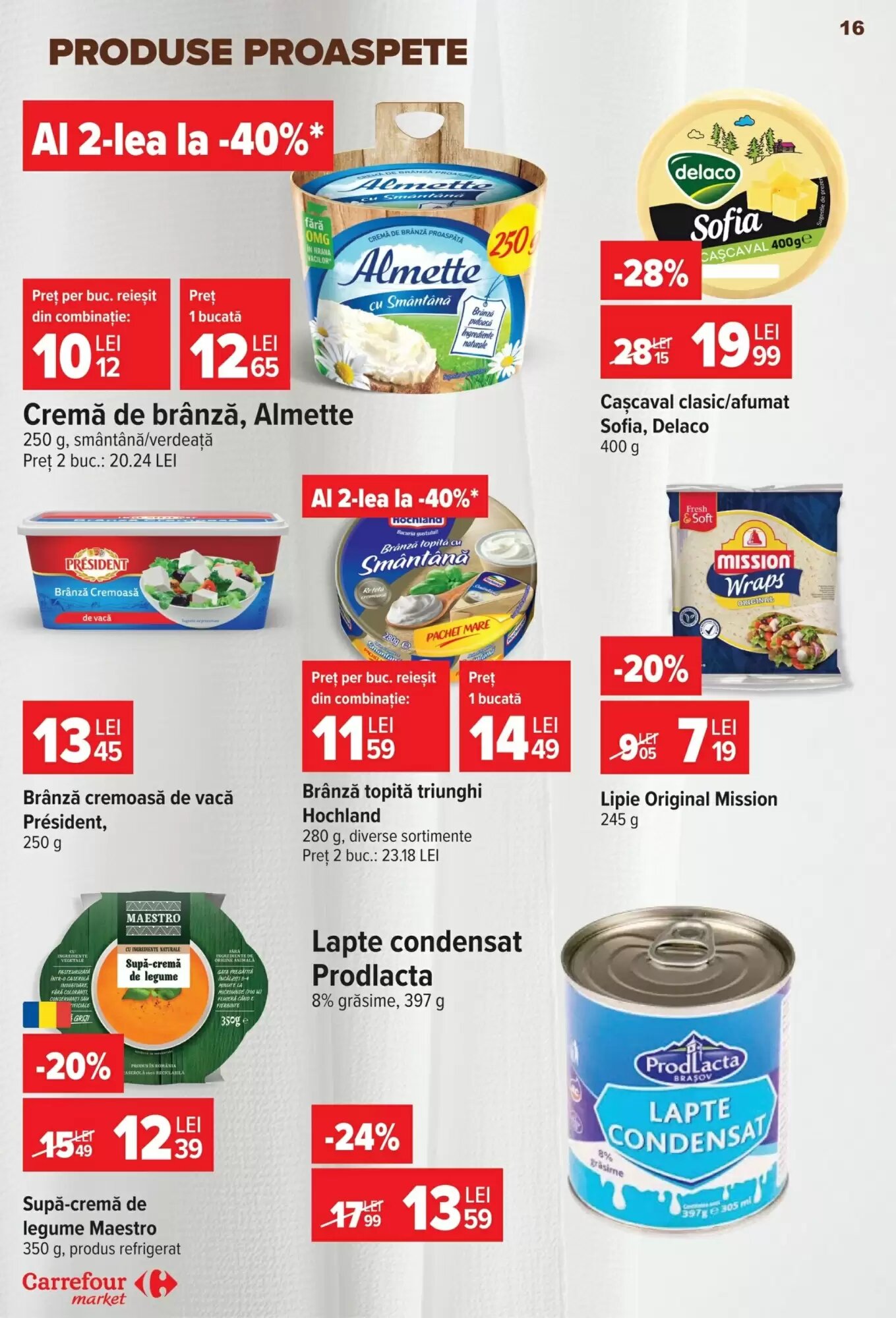 Catalogul cu oferte Carrefour Market valabil de la 15.07.2026 - Pagina 16.