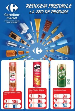 Catalogul cu oferte Carrefour Market valabil de la 15.07.2026