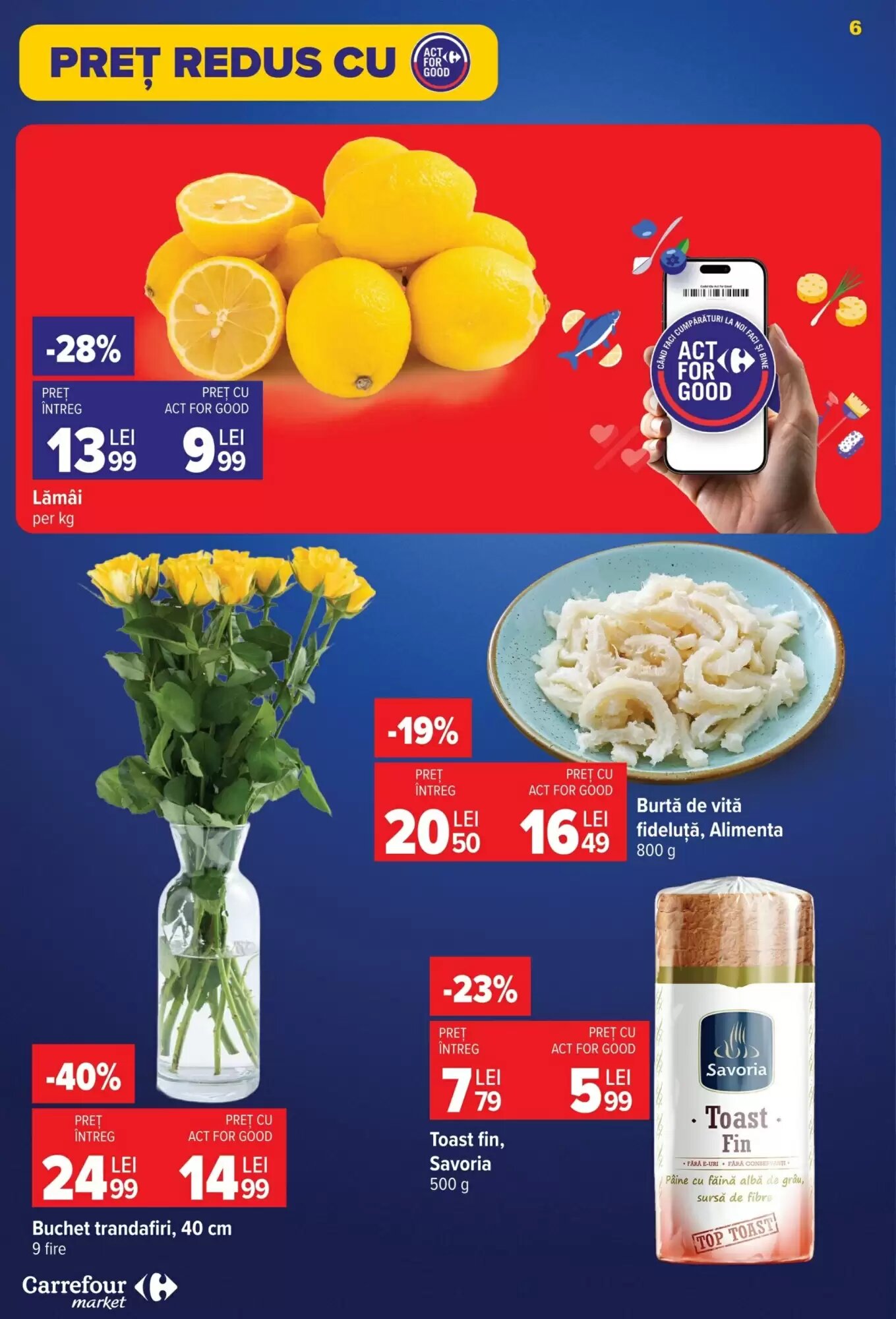 Catalogul cu oferte Carrefour Market valabil de la 15.07.2026 - Pagina 6.