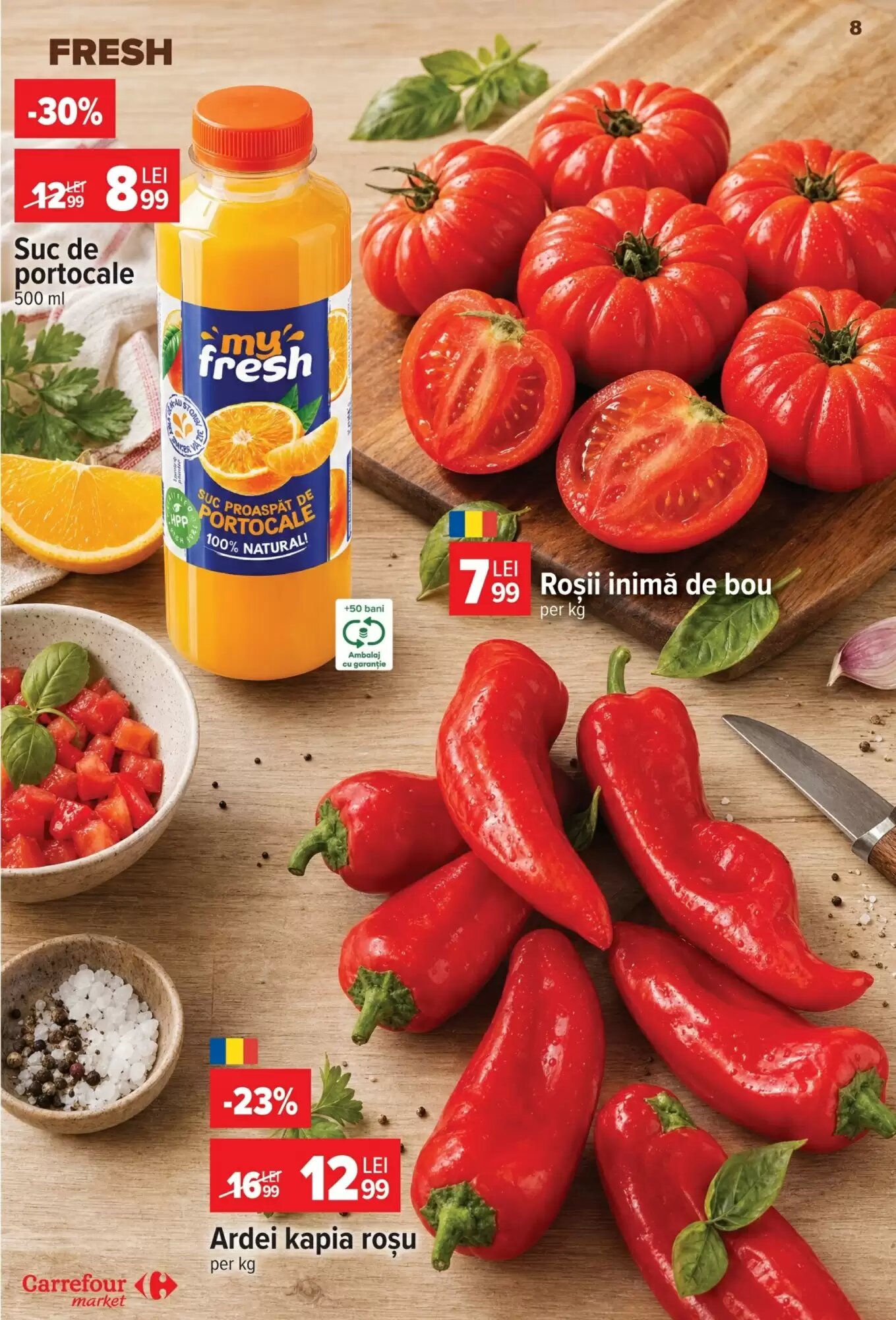 Catalogul cu oferte Carrefour Market valabil de la 15.07.2026 - Pagina 8.