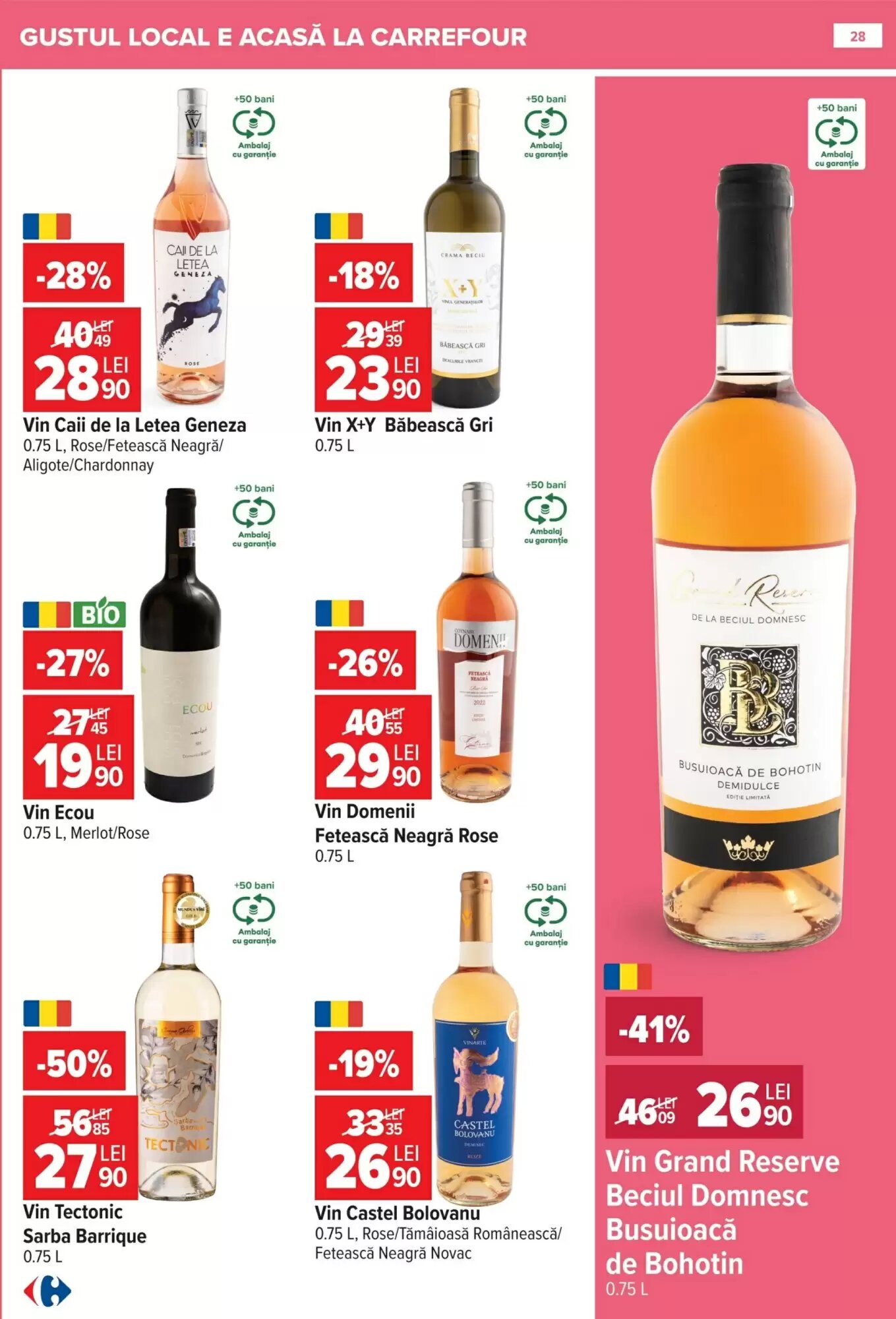 Catalogul cu oferte Carrefour valabil de la 15.07.2026 - Pagina 28.