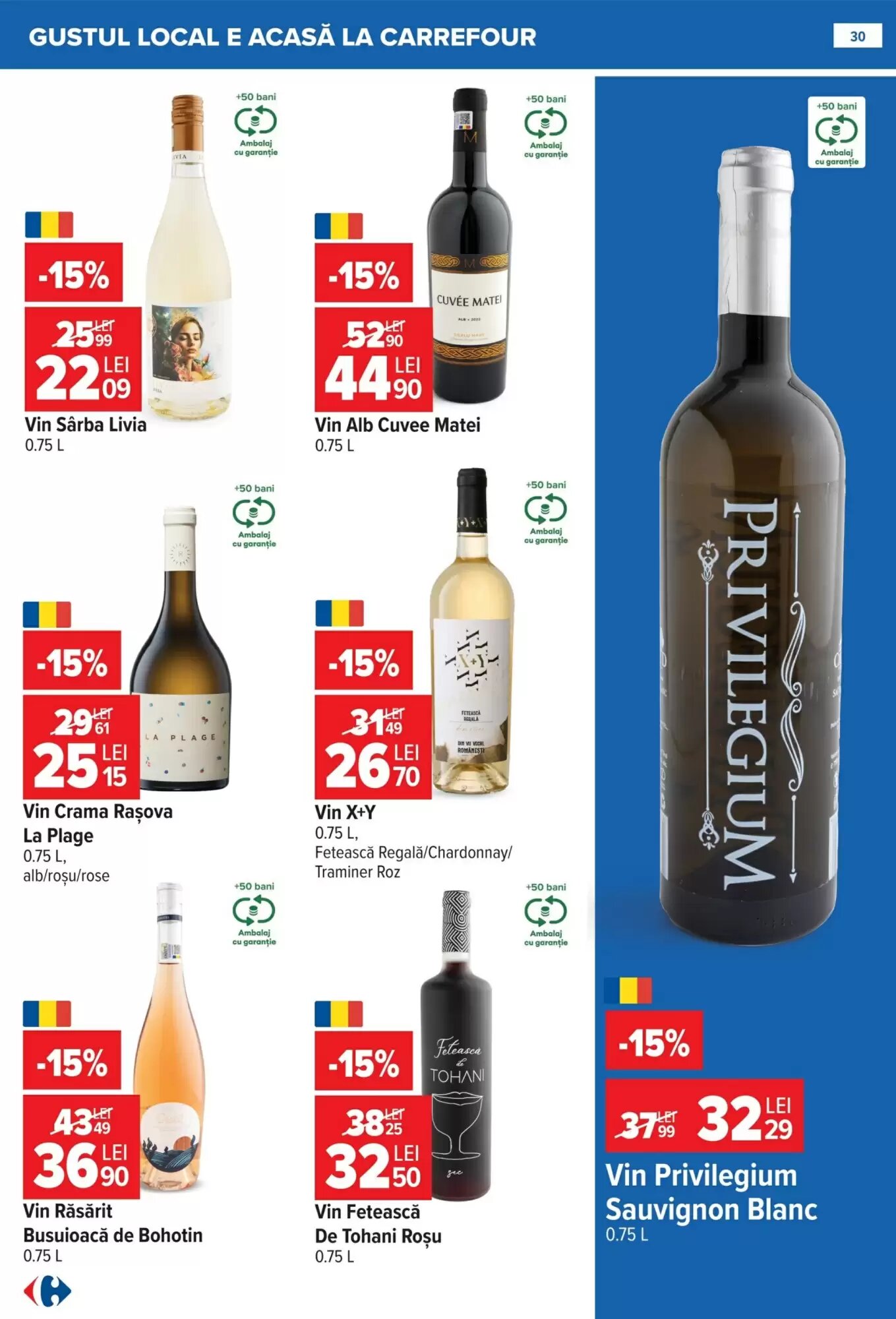 Catalogul cu oferte Carrefour valabil de la 15.07.2026 - Pagina 30.