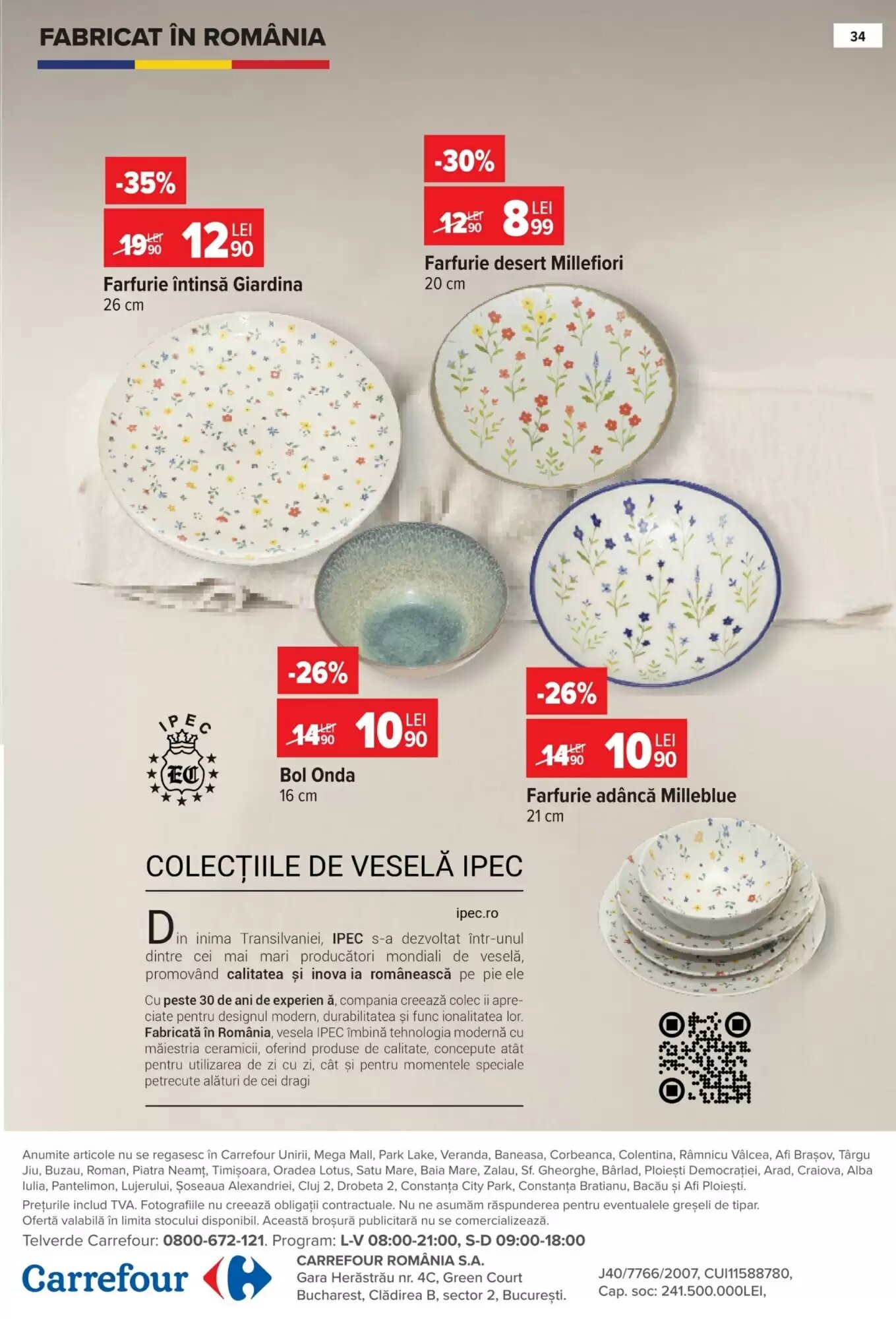 Catalogul cu oferte Carrefour valabil de la 15.07.2026 - Pagina 34.
